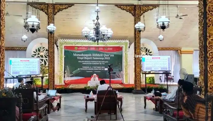 lomba Musabaqoh Hifdzil Qur'an Tropi Bupati Sumenep 2022.