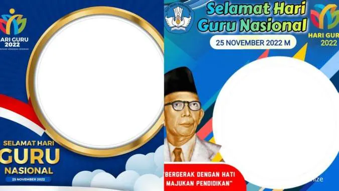 40 Link Download Twibbon Hari Guru Nasional 2022 - PortalMadura.com