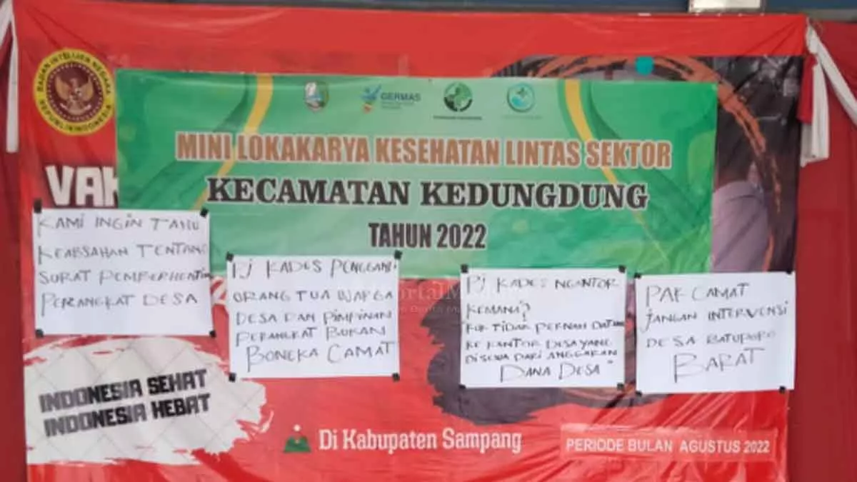6 Perangkat Desa Dipecat, BPD Protes Keras
