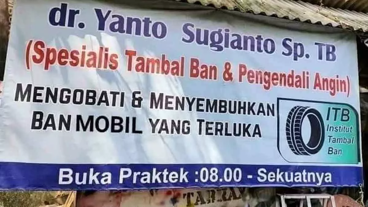 19 Spanduk Lucu, Absurdnya Bikin Geleng Kepala - Portalmadura.com 19 Spanduk Lucu, Absurdnya Bikin Geleng Kepala