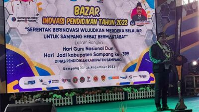 Bazar Inovasi Pendidikan di HGN Sampang