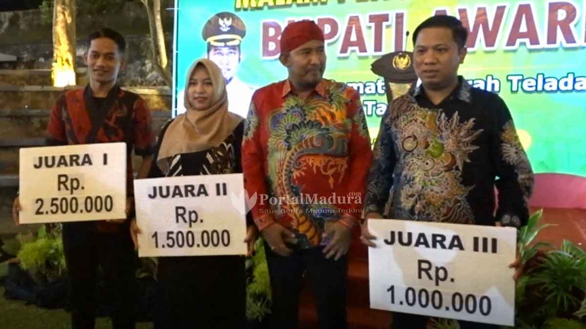Bupati Sumenep Serahkan Hadiah Juara Video Stick Tiktok PortalMaduraTV