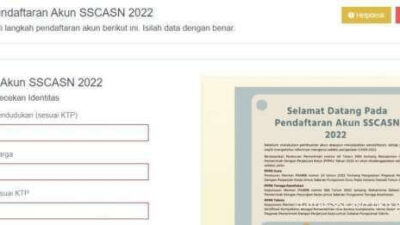 Cara Daftar Akun SSCASN BKN, Untuk Daftar PPPK Guru 2022