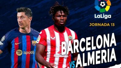 Ini Link Live Streaming Liga Spanyol Barcelona vs Almeria di Vidio