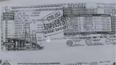 Kehilangan STNK Sepeda Motor Wilayah Sumenep