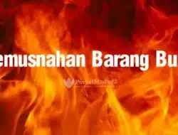 Kejari Sampang Musnahkan Barang Bukti