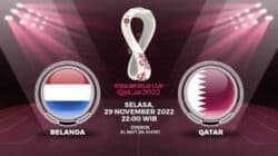 Link Live Streaming Belanda vs Qatar di Piala Dunia 2022