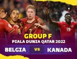 Link Live Streaming Belgia vs Kanada Piala Dunia 2022