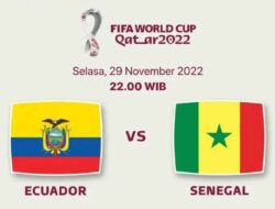 Link Live Streaming Ekuador VS Senegal, Piala Dunia 2022