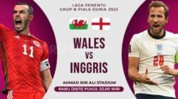 Link Streaming Wales vs Inggris