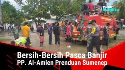 Pasca Banjir PP Al-Amien Prenduan Sumenep