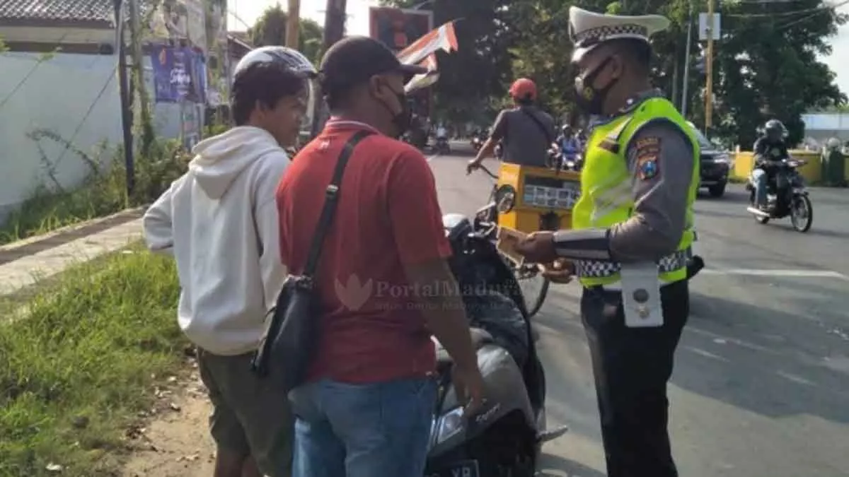 Polres Sumenep Terapkan Tilang Elektronik