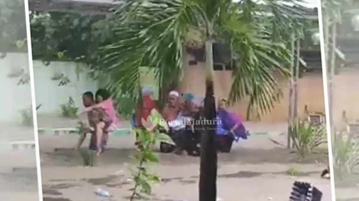 Ponpes Al-Amien dan Puskesmas Pragaan Dilanda Banjir