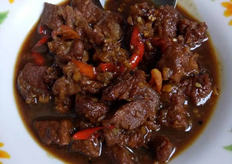 Resep Daging Kambing Masak Kecap Manis Pedas