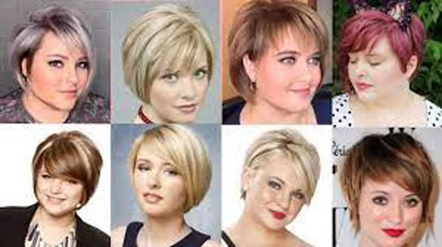 Gaya Rambut Pendek Wanita Gemuk