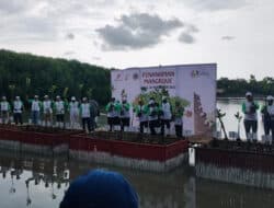 HCML Partisipasi Tanam Mangrove di ICIUOG 2022