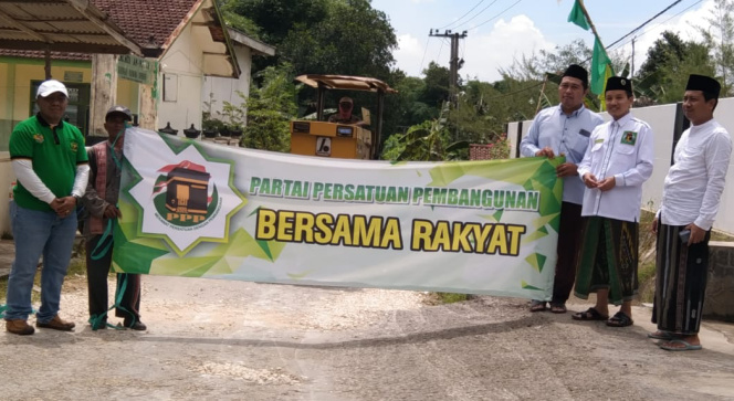 PPP Sumenep Inisiasi Pengaspalan Jalan 2 KM
