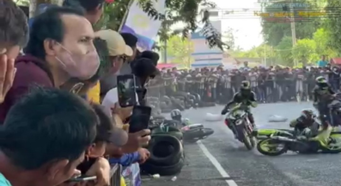 Road Race Sampang, Pembalap Banyak Crash