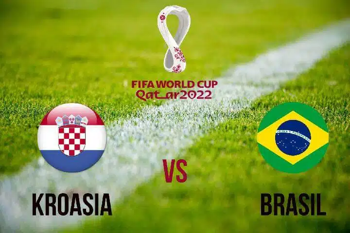 Ini Link Live Streaming Kroasia vs Brasil di Piala Dunia, Kick Off Pukul 22.00 WIB