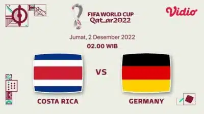 Link Live Streaming Kostarika vs Jerman di Piala Dunia 2022, Kick Off Jam 02.00 WIB