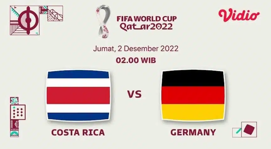 Link Live Streaming Kostarika vs Jerman di Piala Dunia 2022, Kick Off Jam 02.00 WIB