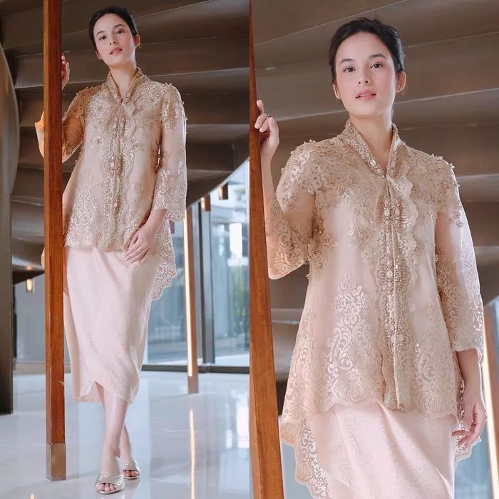 50+Inspirasi Model Kebaya Simple Tapi Mewah, Untuk Beragam Acara - Portalmadura.com Model Kebaya Simpel Tapi Mewah