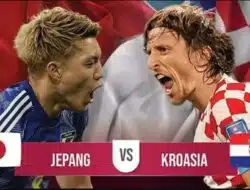 Nonton Link Live Streaming Jepang vs Kroasia Piala Dunia 2022 Kick Off 22.00 WIB