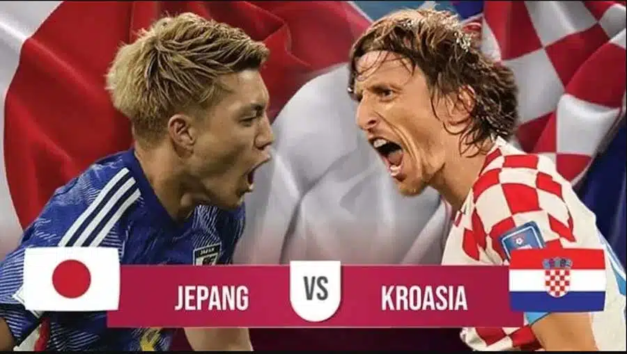 Nonton Link Live Streaming Jepang vs Kroasia Piala Dunia 2022 Kick Off 22.00 WIB