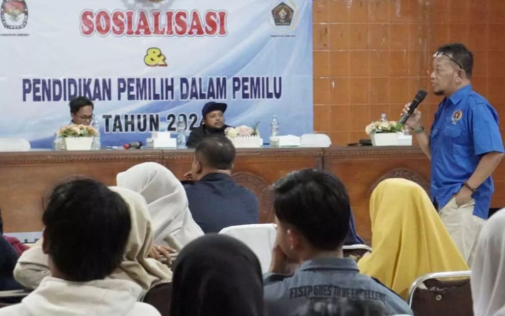 PWI-KPU Sumenep sosialisasikan Pemilu 2024 kepada mahasiswa
