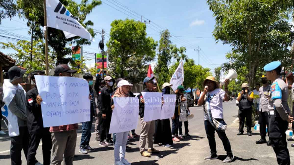 Pemuda Aksi Desak Pemkab Sumenep Atasi Kelangkaan Pupuk Bersubsidi