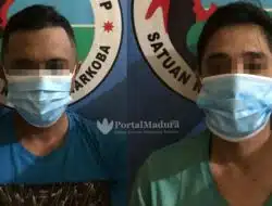Residivis Narkoba, 2 Warga Sumenep Diringkus Polisi