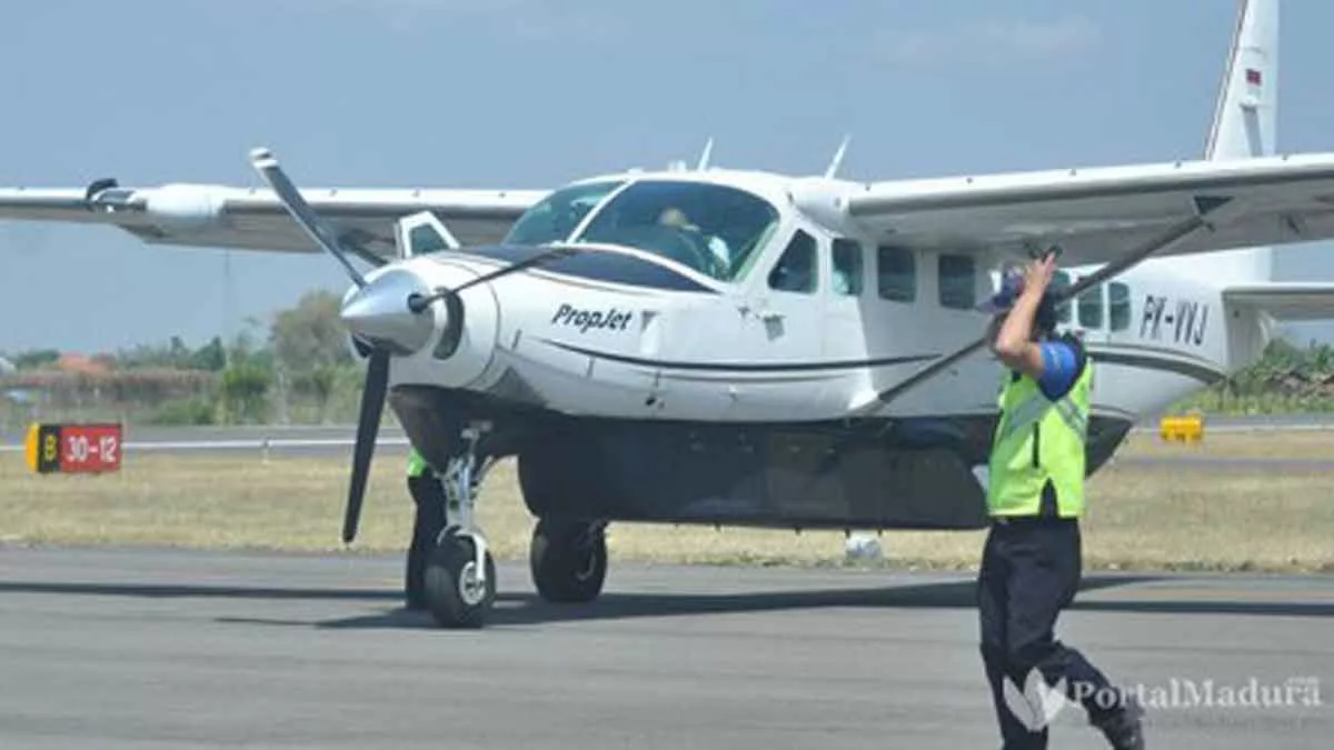 Otoritas Bandara Trunojoyo Masih Tunggu Jadwal Penerbangan Pesawat Perintis