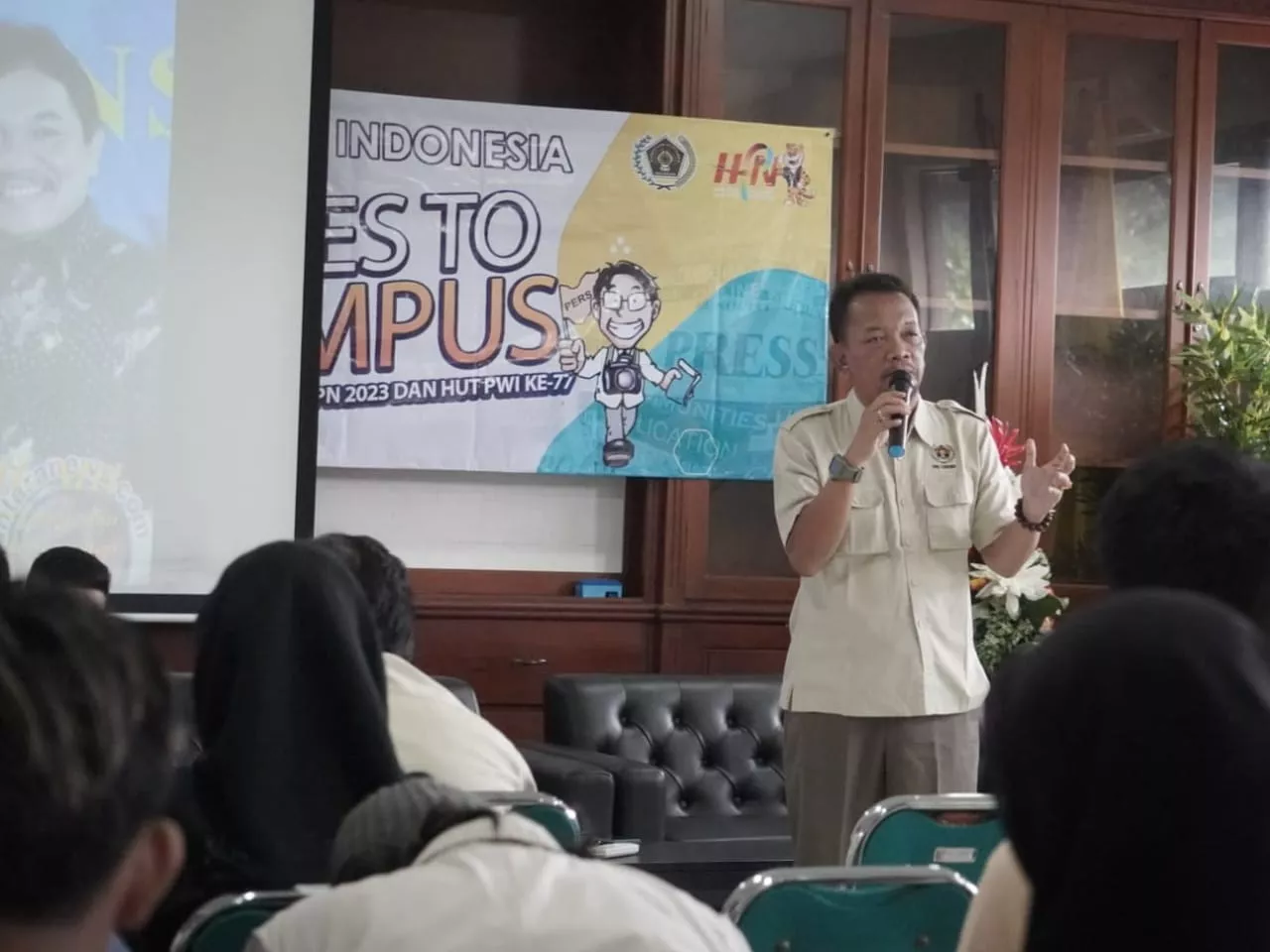 PWI Provokasi Mahasiswa Perguruan Tinggi di Sumenep Bentuk UKM Pers