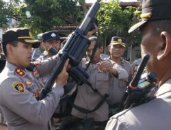 Polres Sumenep cek sarpras pengamanan jelang Pemilu 2024