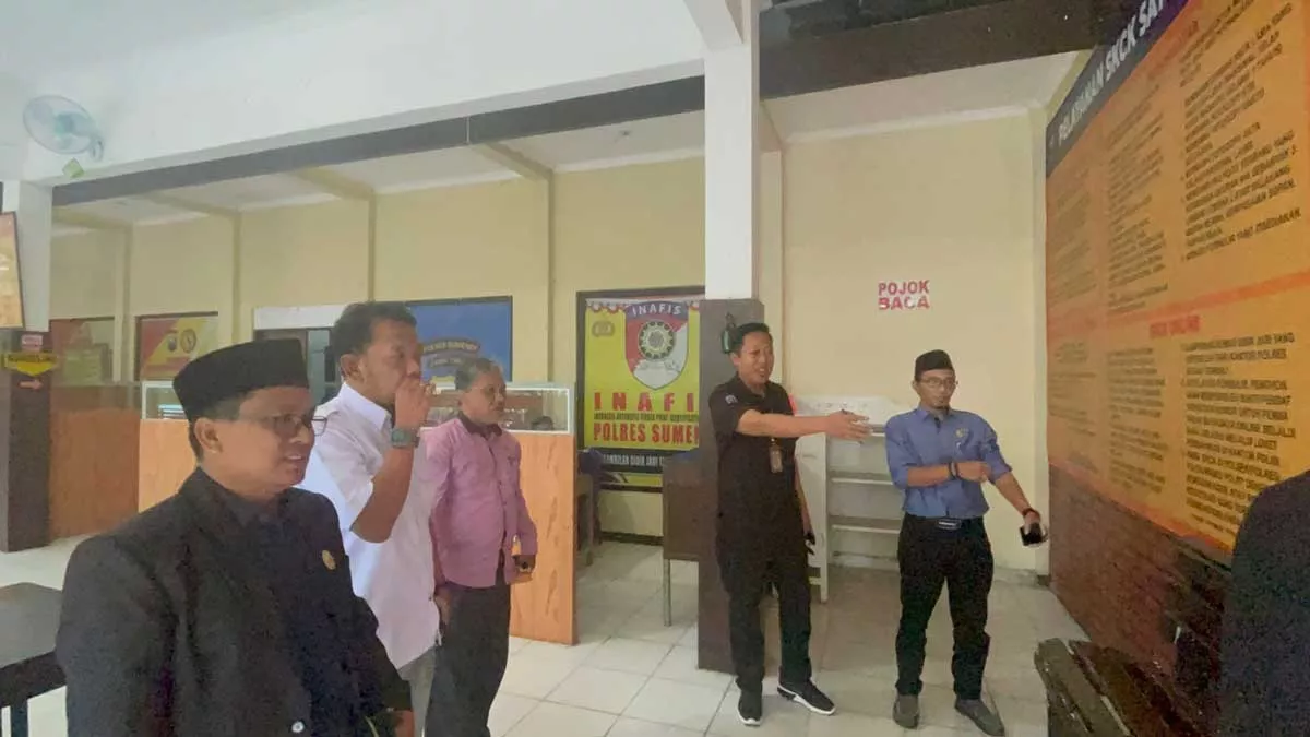 KI Sumenep Sambangi Layanan SKCK Polres Sumenep