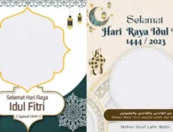 40 Desain Twibbon Idul Fitri 2023