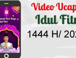 Link Download Video Ucapan Selamat Idul Fitri 2023, Template PTT Video Bisa di Edit