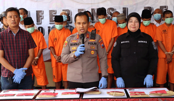 21 Tersangka dari 15 LP Ditangkap Polisi Sumenep