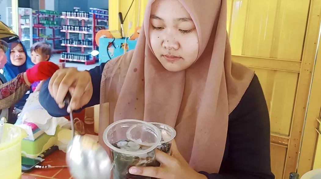 Segarnya Es Ta’al Tangguli, Minuman Pelepas Dahaga Khas Sumenep