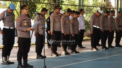 Festival Musik Tongtong se-Madura 2023, Polres Sumenep Terjunkan 194 Personel