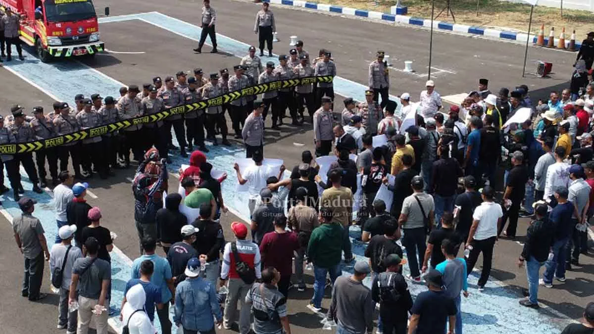 Gelar Sispamkota, Polres Sumenep Antisipasi Potensi Kerawanan Pemilu 2024