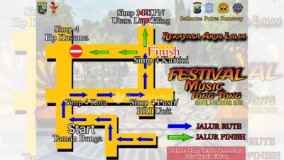 Jalan Kota Sumenep Dialihkan, Ada Gelaran Festival Musik Tongtong se-Madura 2023