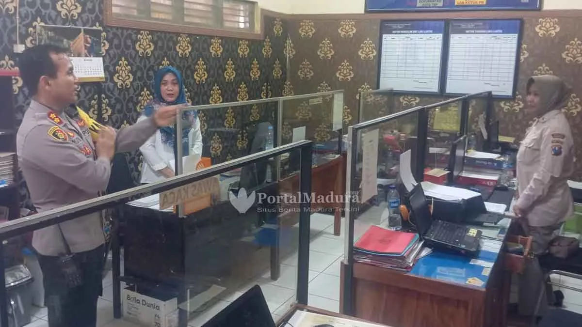 Kebersihan Ruang Kerja Satfung Jadi Atensi Polres Sumenep