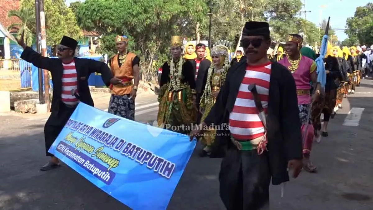 Pawai Budaya, IGTKI Batuputih Ingatkan Jasmerah Arya Wiraraja