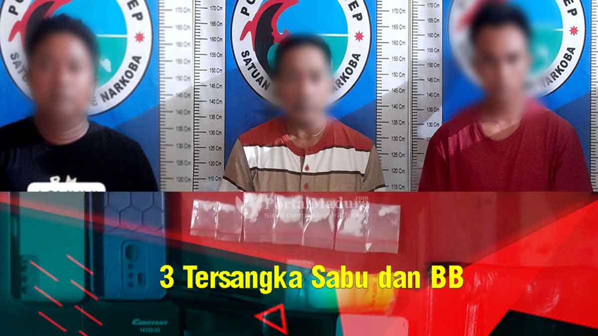 Polisi Tangkap 3 Pelaku Sabu Antar Kecamatan