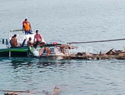 Breaking News – Kapal Labobar Tenggelam di Pulau Karamian, 29 Sapi Mati dan 1 Penumpang Meninggal