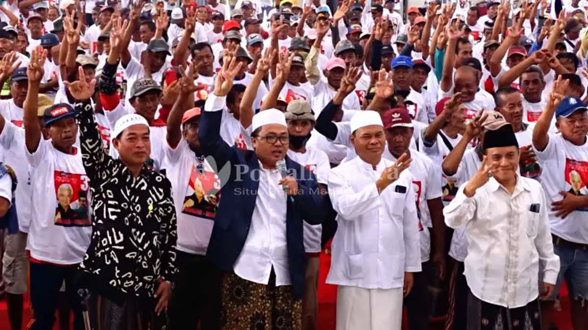 Doa Abang Becak Sumenep Untuk Kemenangan Ganjar-Mahfud