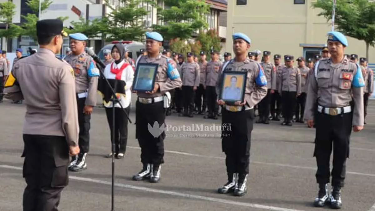 Langgar Kode Etik, 2 Personel Polres Sumenep Dipecat Tidak Hormat