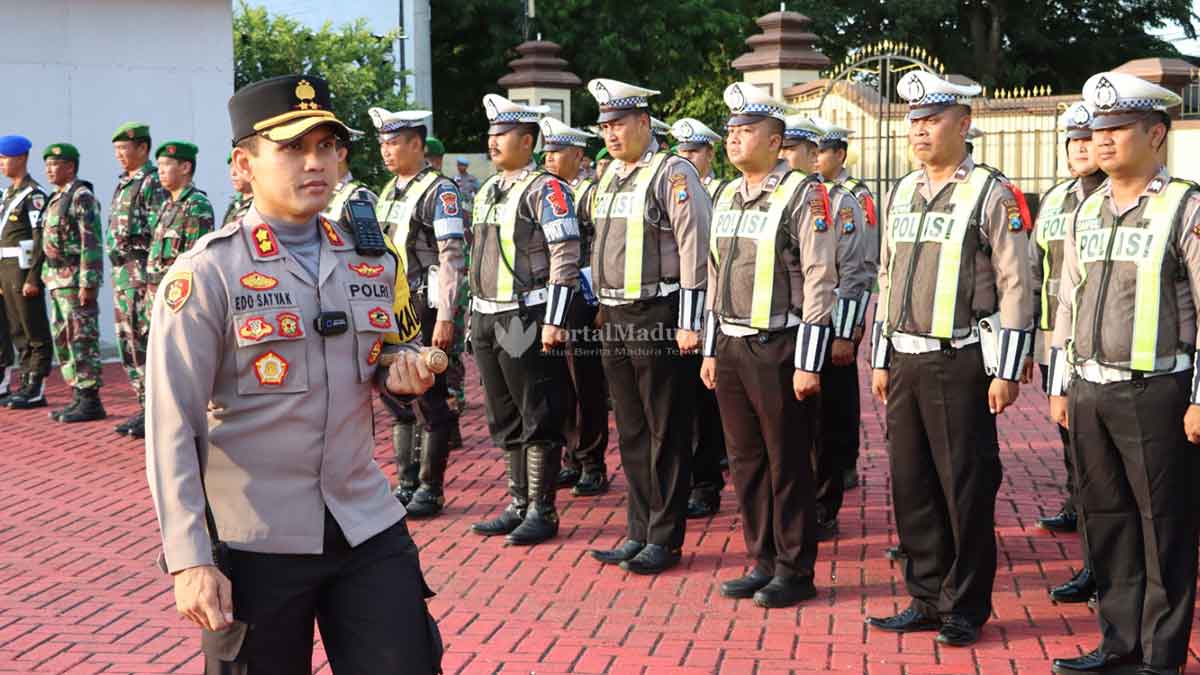 Pengamanan Malam Tahun Baru 2024, Polres Sumenep Kerahkan 265 Personel