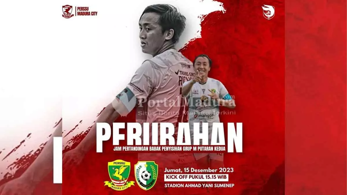 Perubahan Jam Pertandingan Perssu MC vs Persesa Sampang